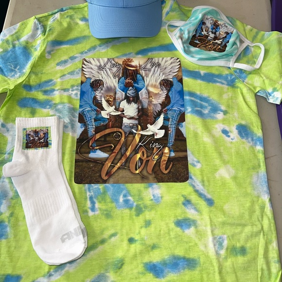 King Von shirt cap and socks - Picture 5 of 8